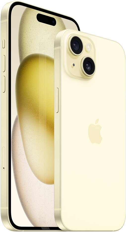 Yellow iPhone 15