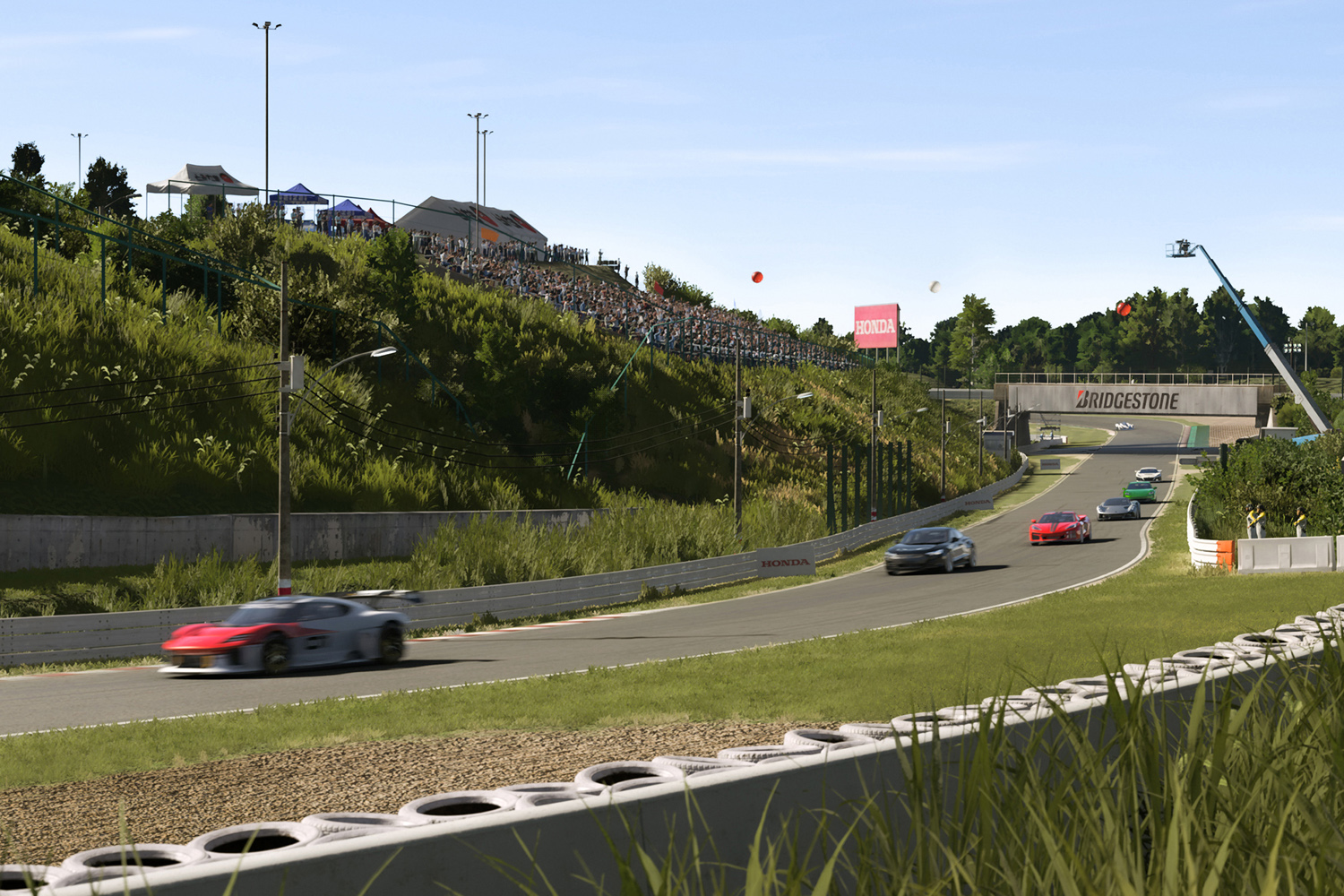 Forza Motorsport bonnet view