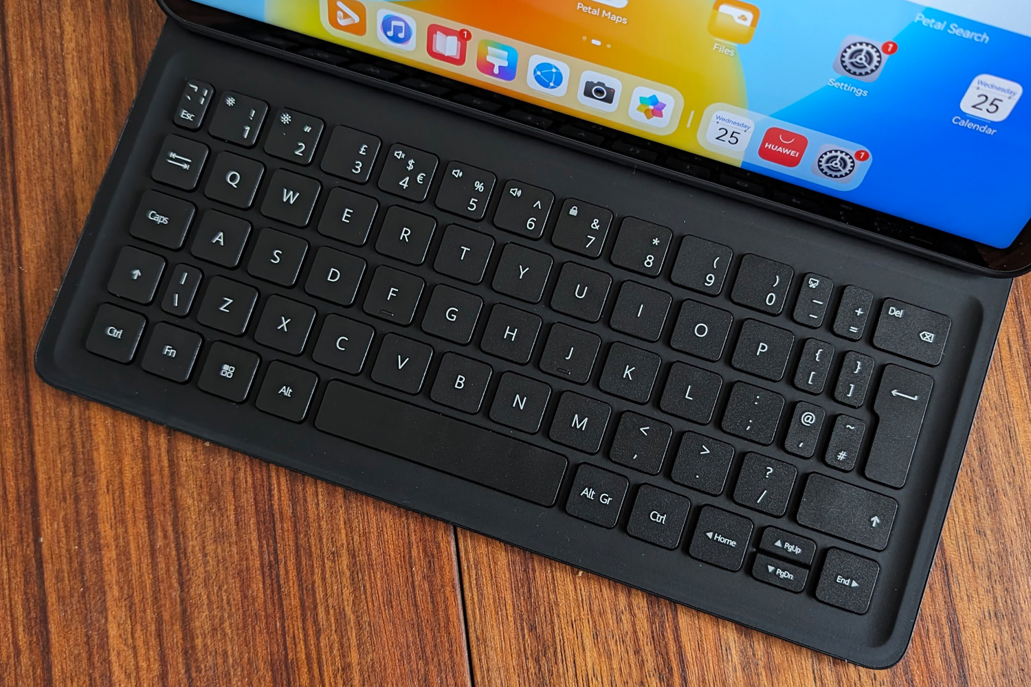 Huawei MatePad 11.5in review keyboard