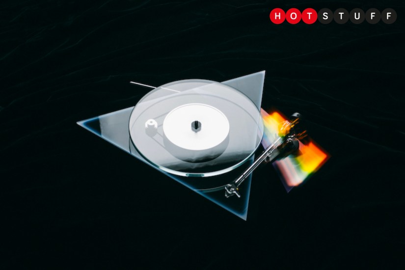 Take a trip to the dark side of the moon with Pro-Ject’s Pink Floyd inspired turntable