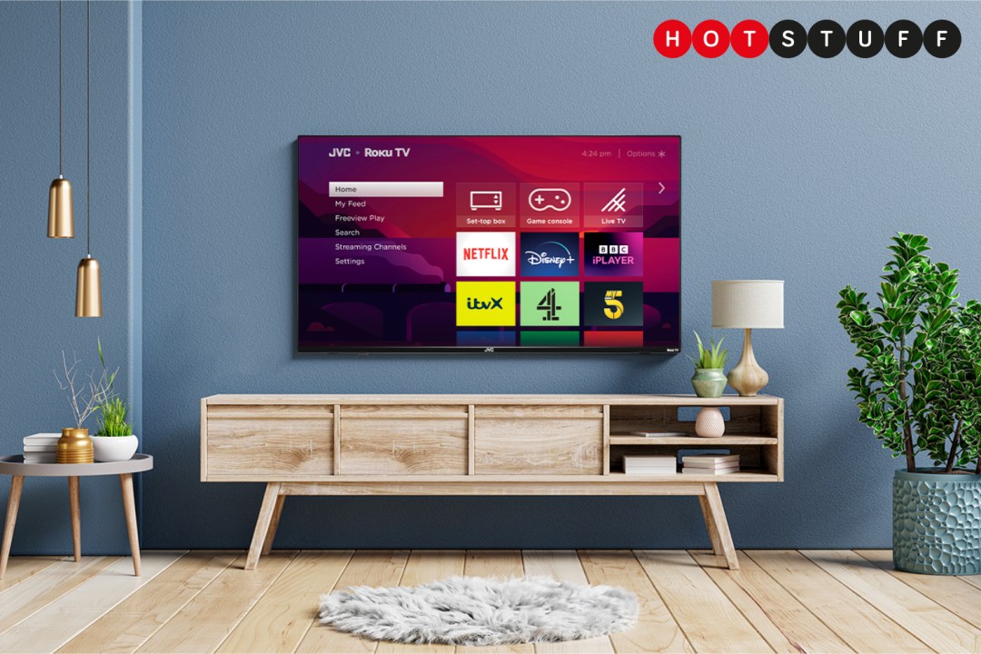 Roku's debut TV inside living room