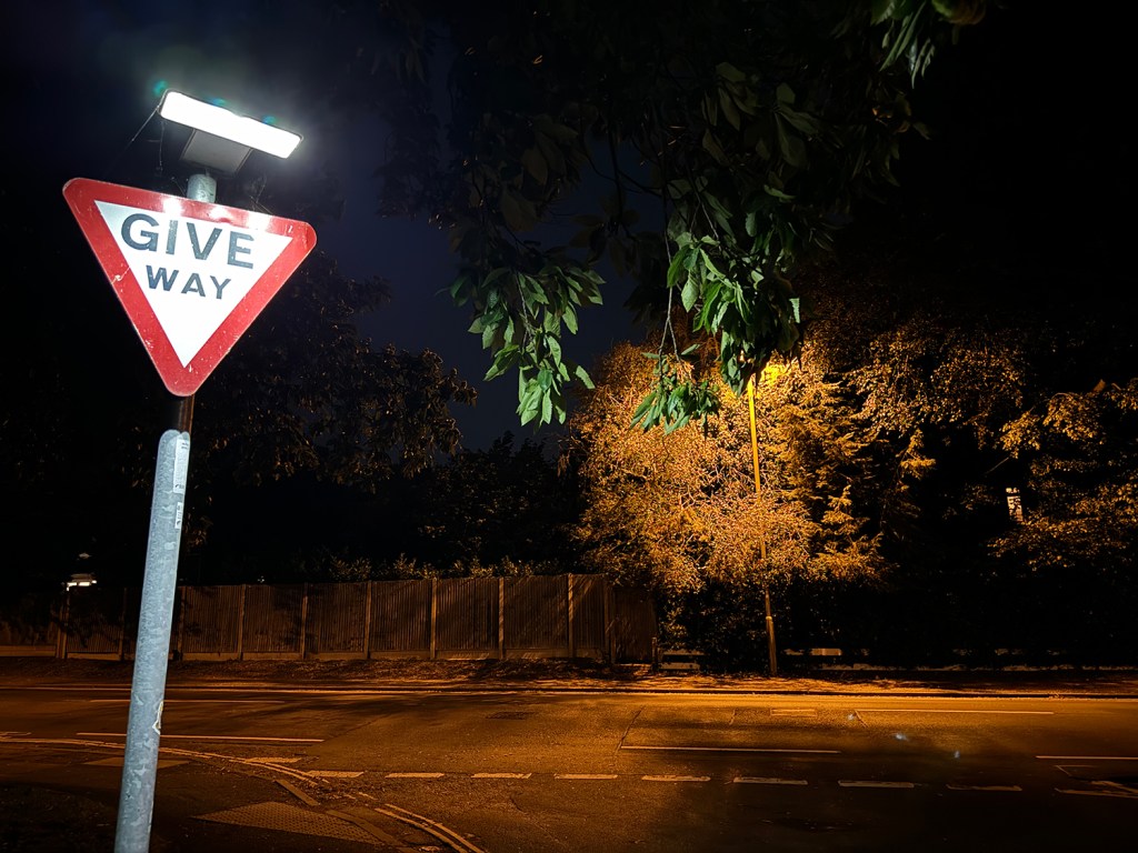 Night shot: street