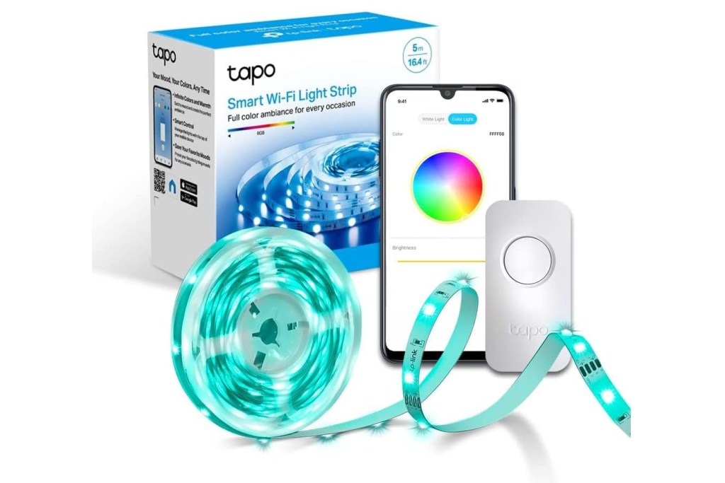 Tapo Smart LED Light Strip on white background