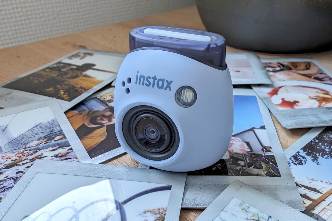 The Fujifilm INSTAX Pal has a super portable shape