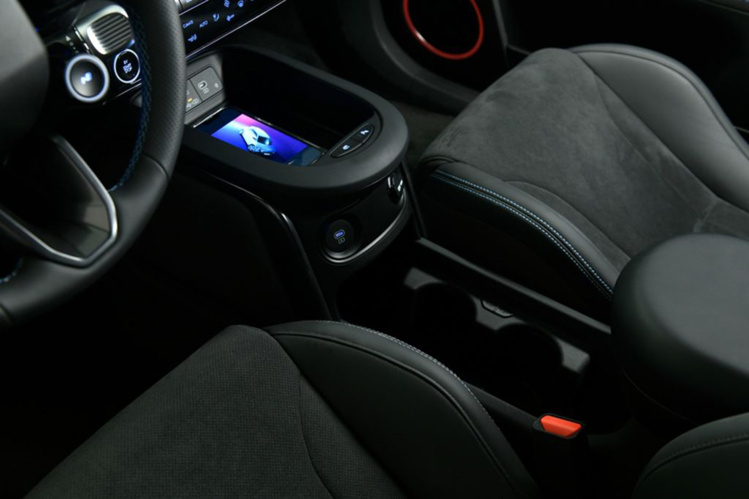 Hyundai Ioniq 5 first drive review centre console