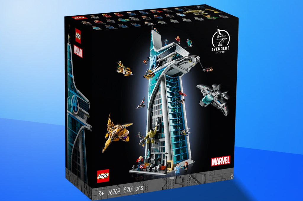 Lego Marvel Avengers Tower box