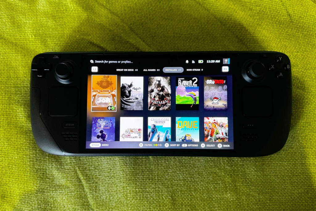 Valve's Steam Deck OLED: Bigger Display, New SoC, Faster Memory, More  Storage, Same Performance