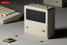 The Ayaneo Retro Mini PC AM01 might look familiar to Apple fans