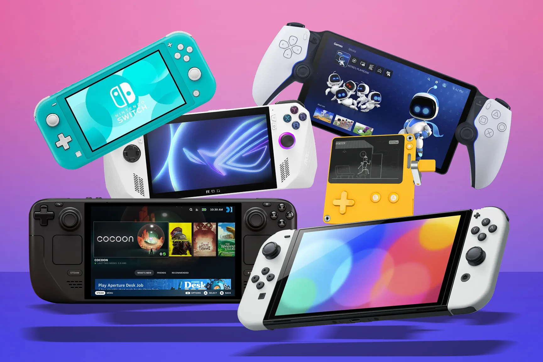 Best handheld gaming console 2024: Nintendo Switch, Steam Deck and more  reviewed