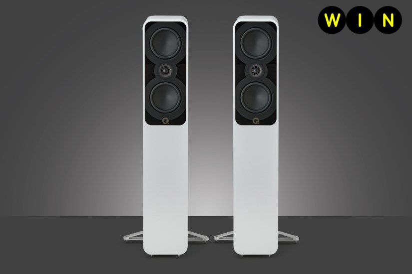 WIN a pair of Q Acoustics 5040 speakers and QED Reference XT40i cables! 