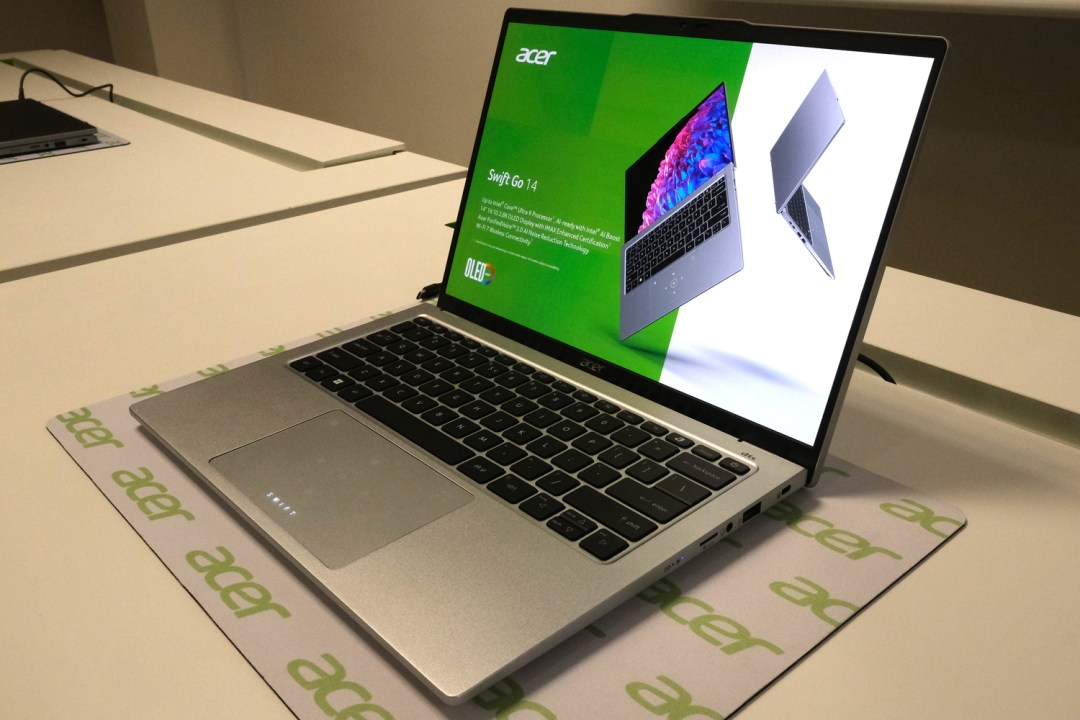 Acer Swift Go 14 hands-on lead