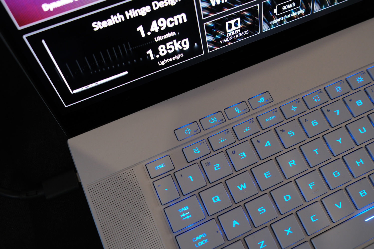 Asus ROG Zephyrus G16 2024 hands-on shortcut keys