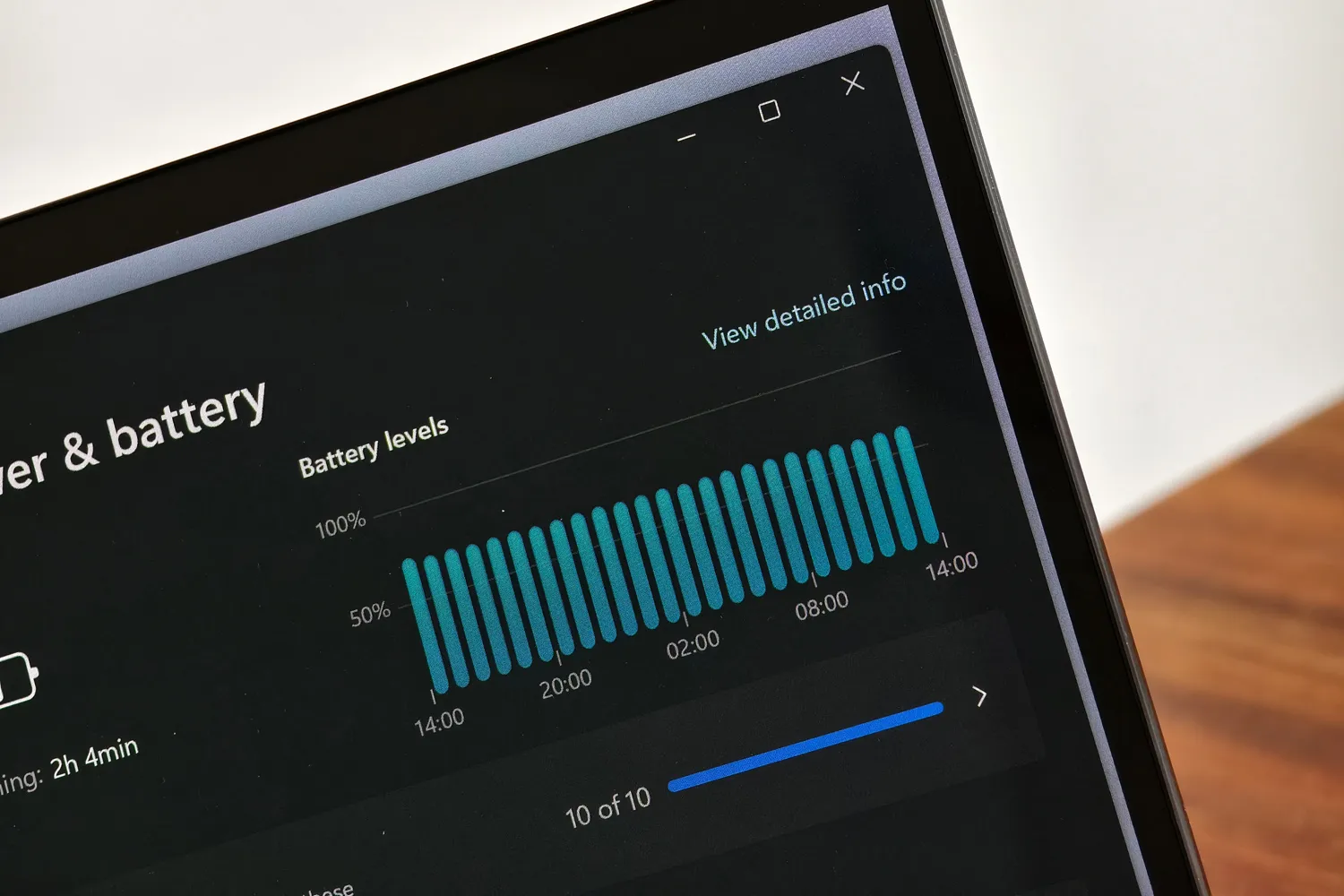 Asus Zenbook 14 OLED 2024 review battery stats