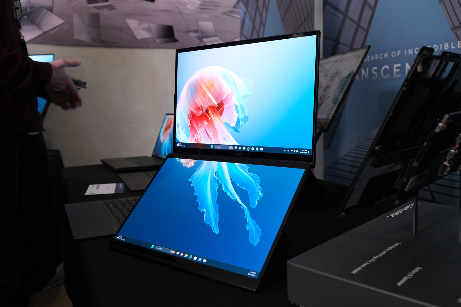 Обои для рабочего стола Asus Zenbook Duo OLED 2024