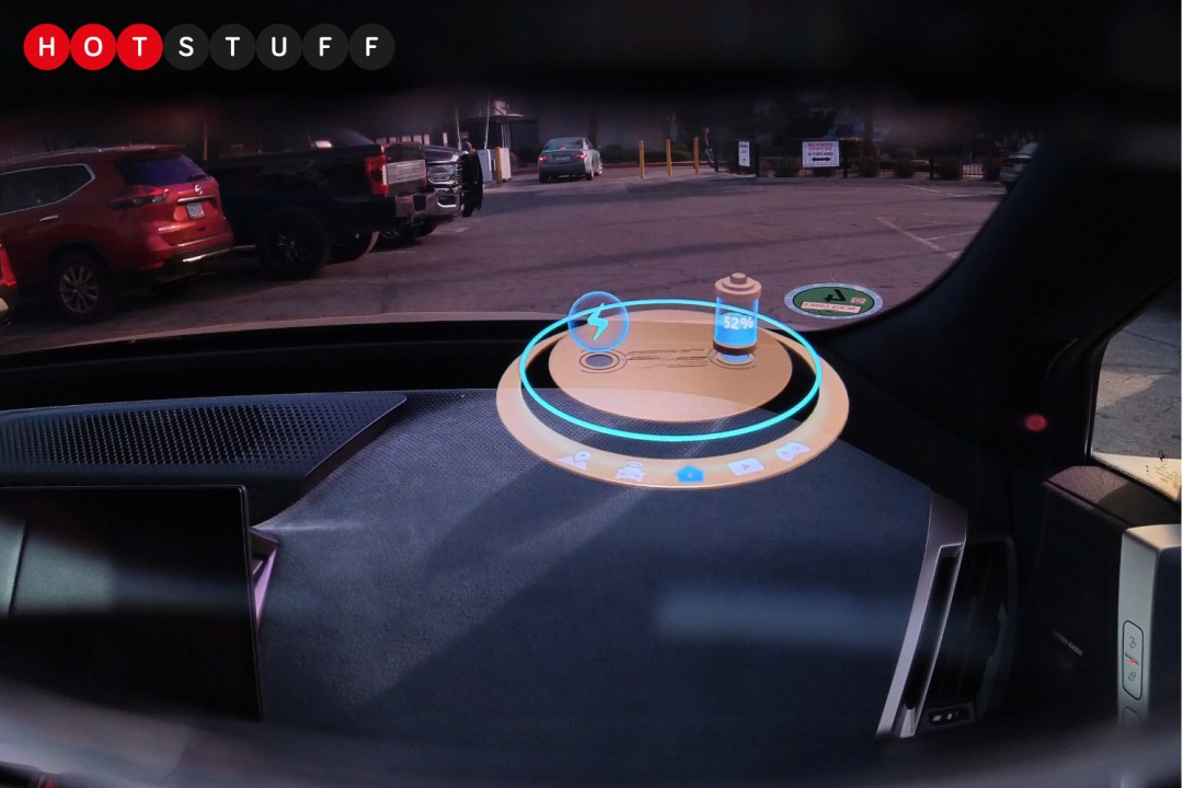 BMW AR software from CES 2024