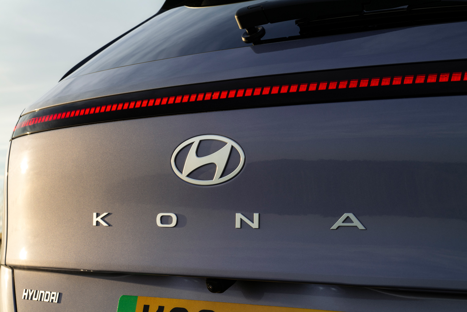 Hyundai Kona Electric 2024 review rear lights