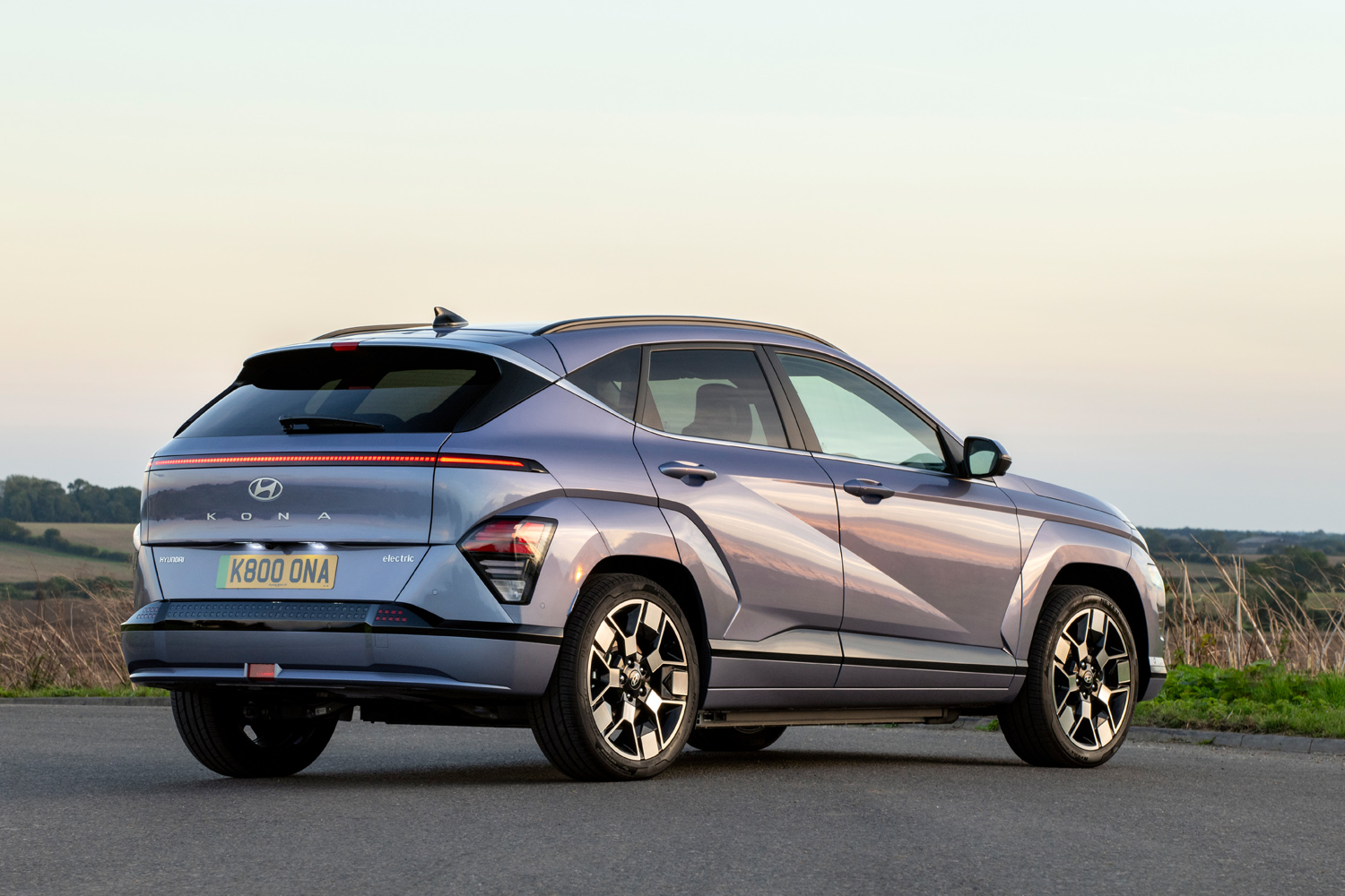 Hyundai Kona Electric 2024 review static rear