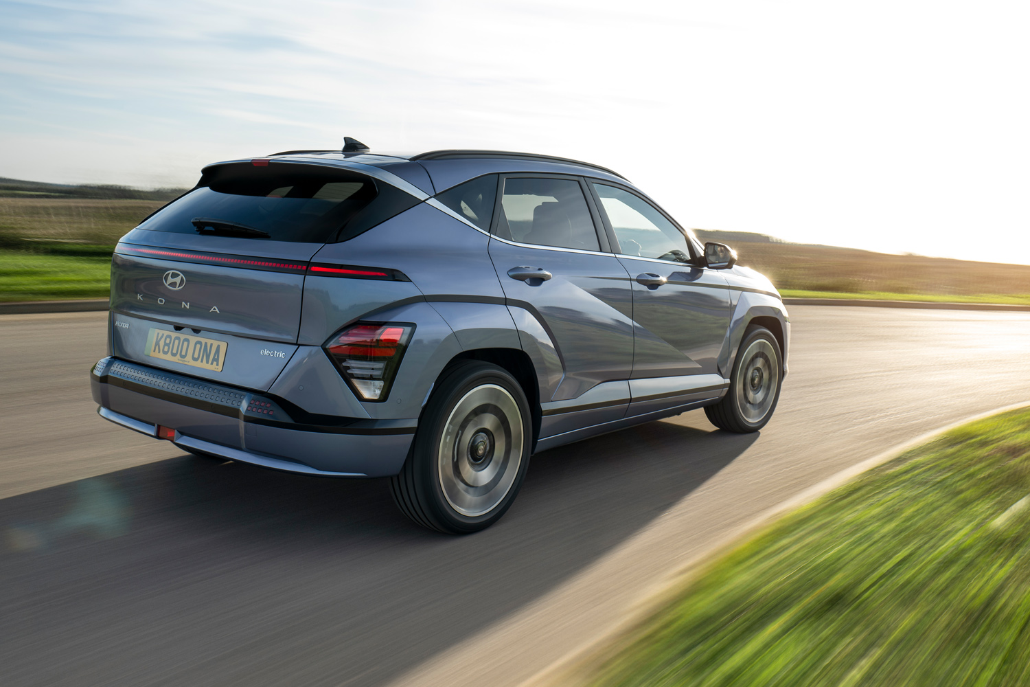 Hyundai Kona Electric 2024 review tracking rear