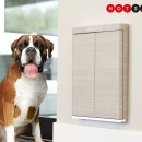 This smart pet door from Pawport makes letting the dog out safer and more convenient