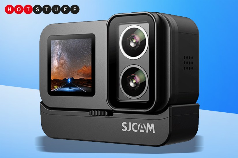 SJCAM SJ20 action cam has dual lenses for night-time action
