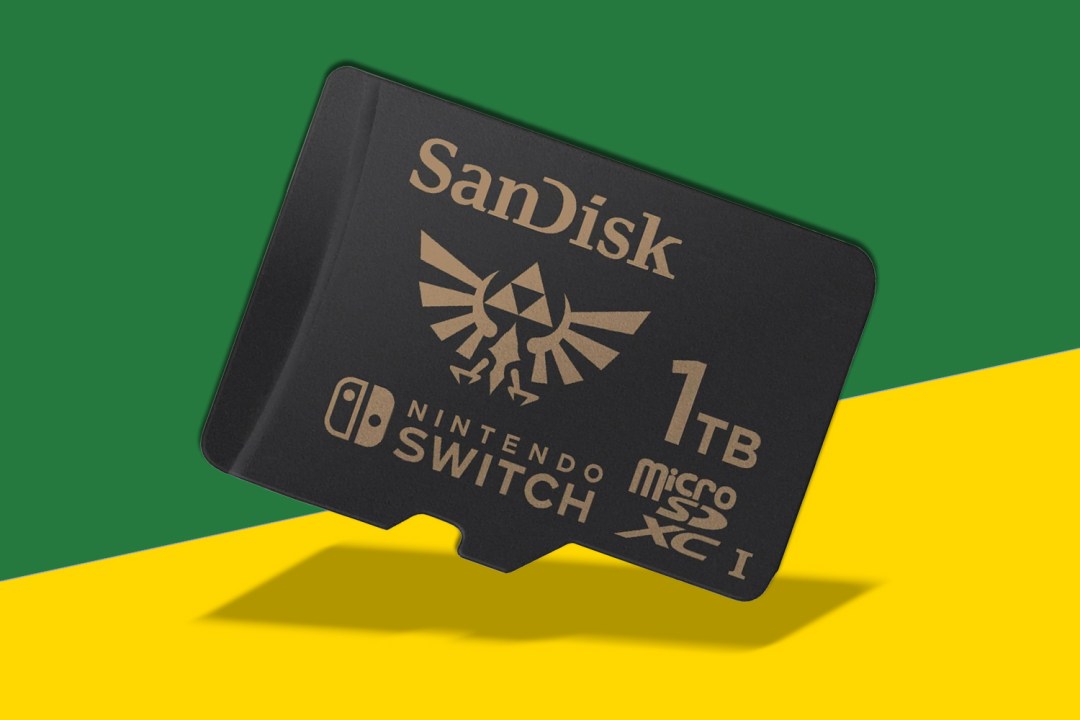 SanDisk Zelda MicroSD card