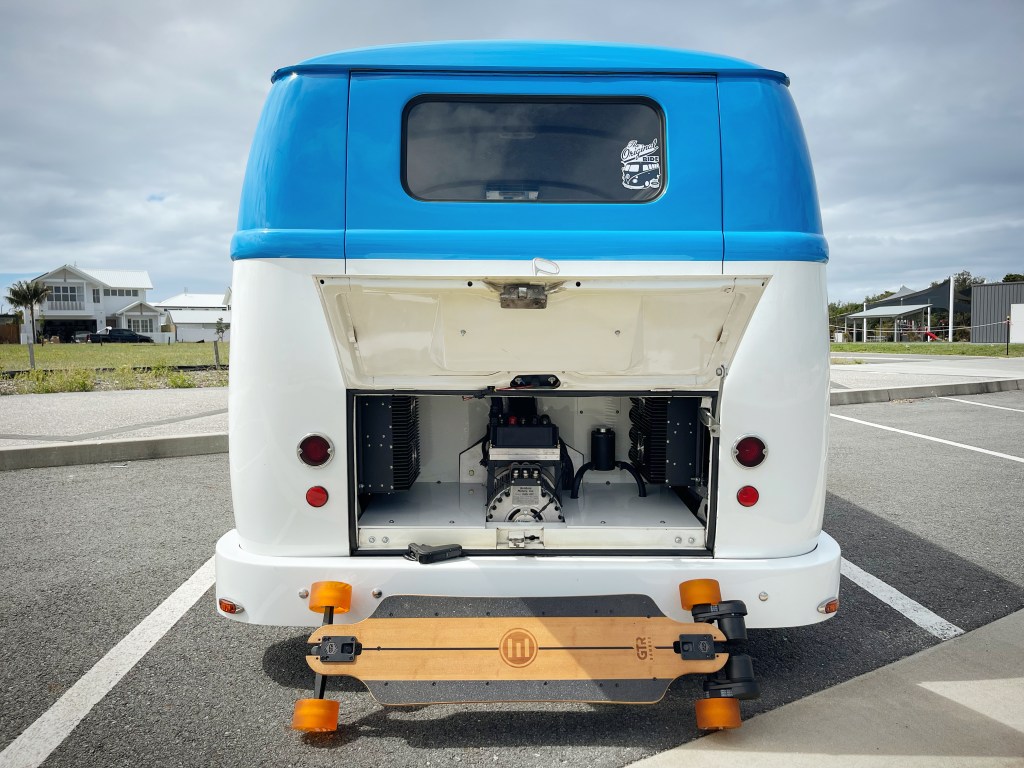 Jeff Anning's electric VW Combi 