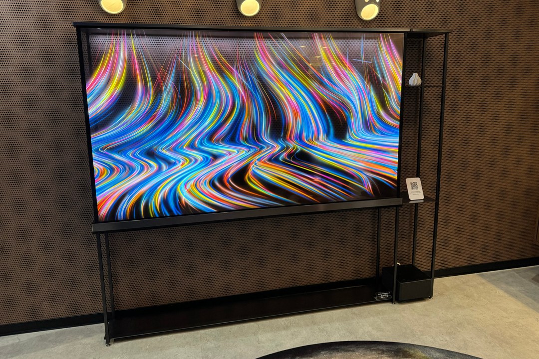 I tried LG's amazing transparent OLED TV you'll actually be able to buy,  and it's wild