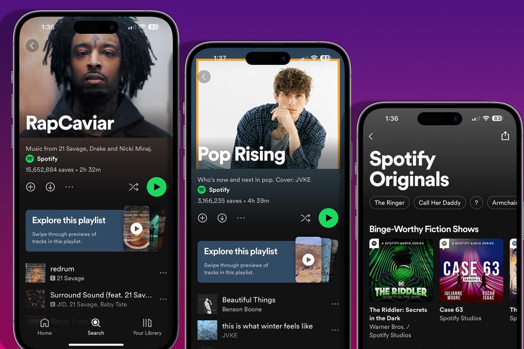 Spotify playlists