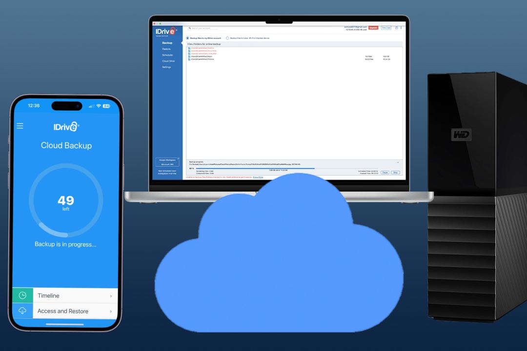 backing up your digital life.