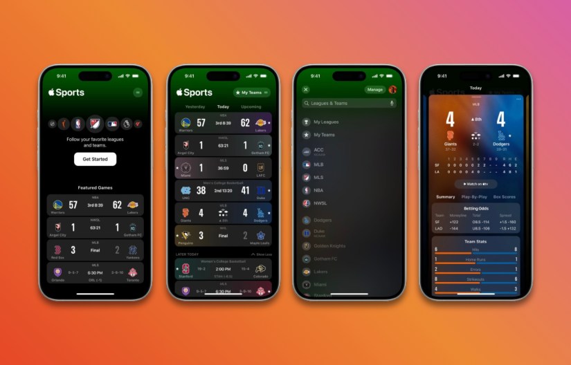 Apple’s Sports app free upgrade is great for tracking scores, but only if you like US leagues