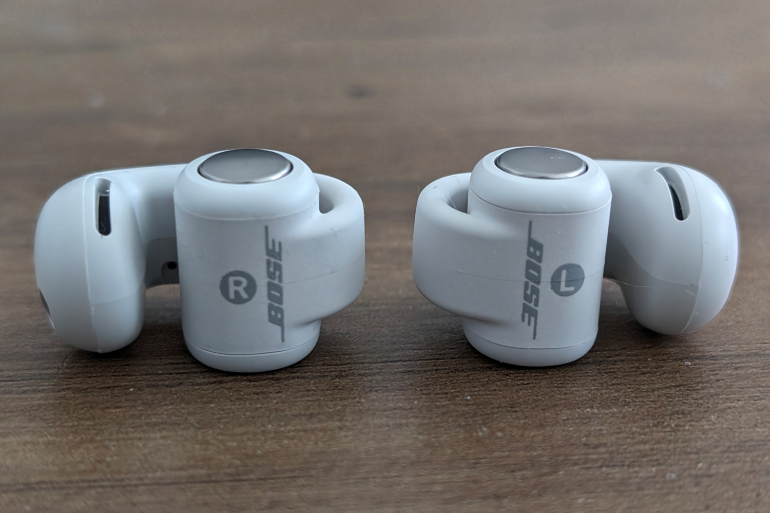 Bose Ultra Open Earbuds review buds logo