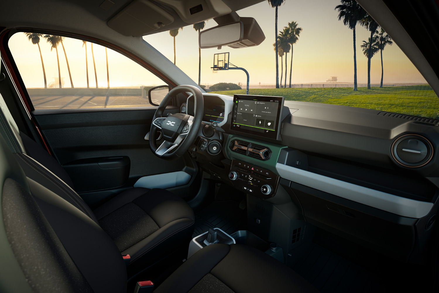 Dacia Spring EV 2024 reveal interior