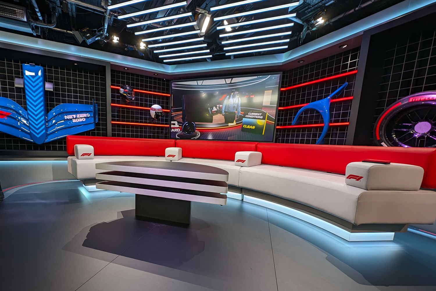 F1 Media Tech Centre Biggin Hill studio