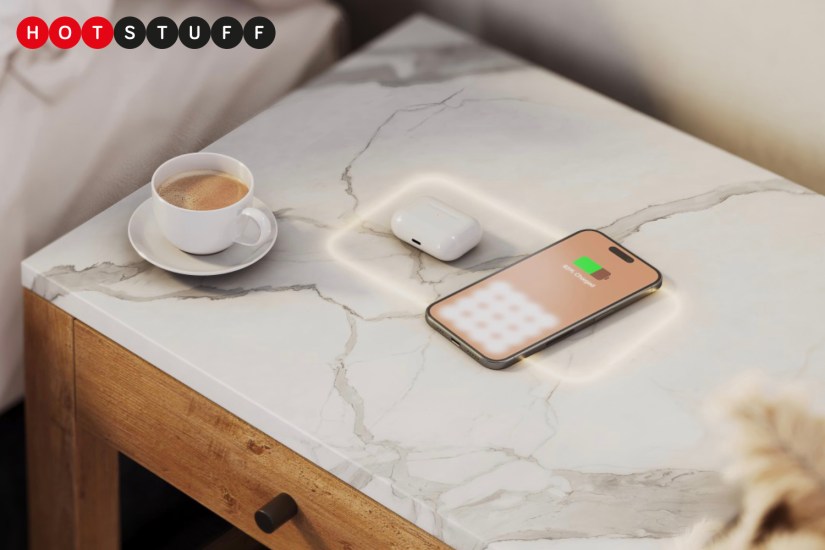 This is the future of wireless charging, and it turns any surface into a charger