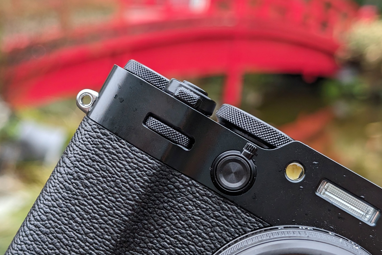 Fujifilm X100 VI review EVF selector