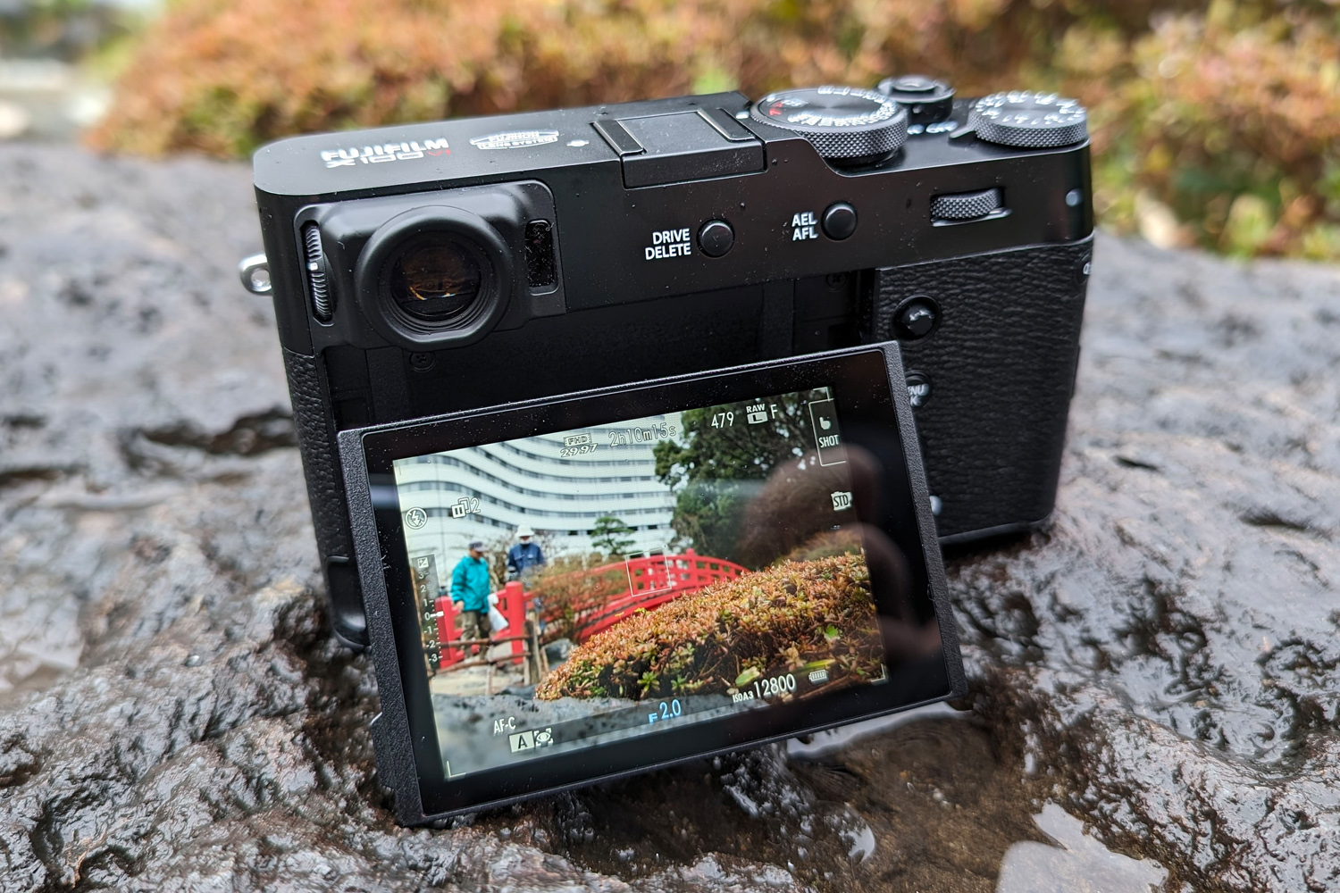 Fujifilm X100 VI review LCD display