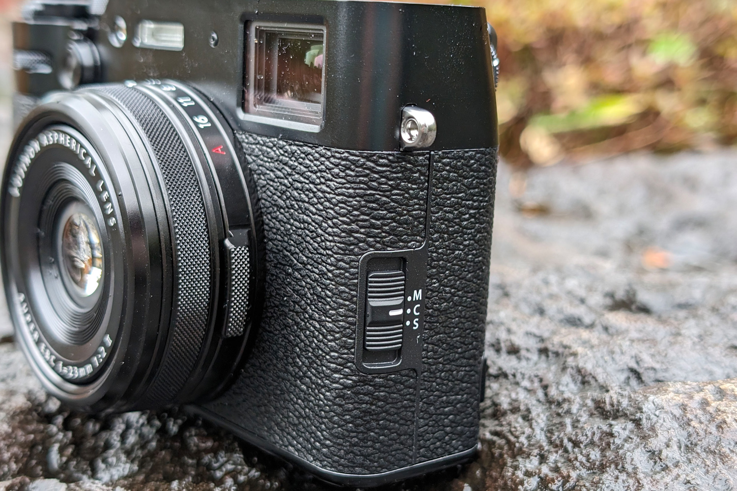 Fujifilm X100 VI review focus switch