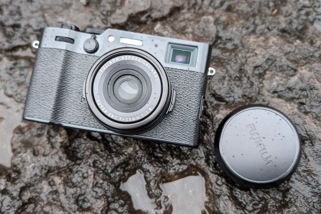 Fujifilm X100 VI review with lens cap