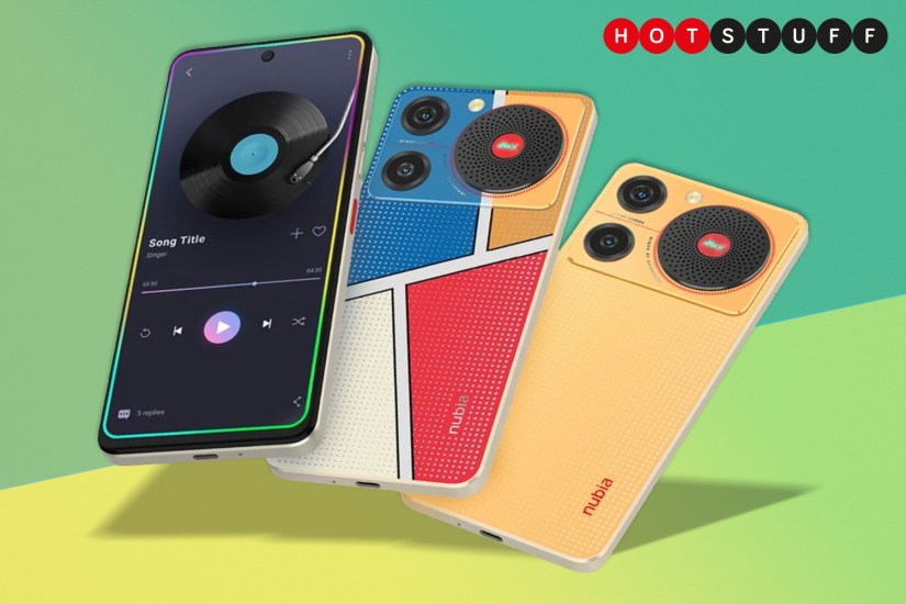 ZTE’s Nubia Music is a crazy smartphone with a gigantic speaker that’s 600% louder than yours