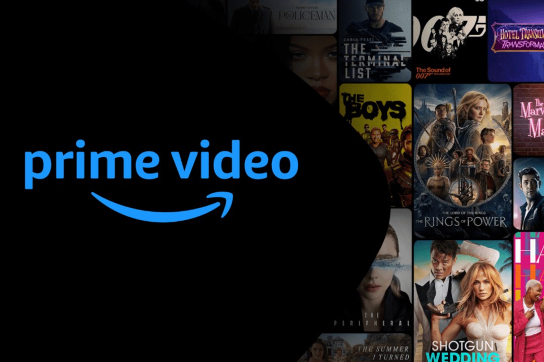 Prime Video logo and titles