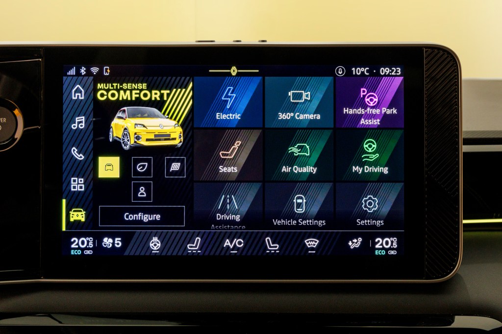 Renault 5 2024 official reveal infotainment