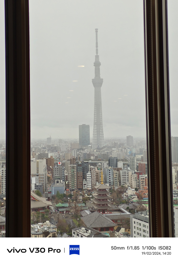 Vivo V30 Pro camera samples Tokyo Skytree