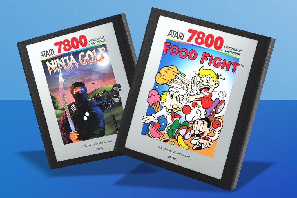 Atari 7800 carts, fighting back against a future of digital products and pricing.