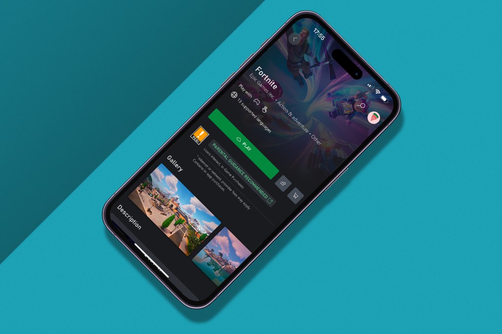 Fortnite on iPhone, in Xbox Cloud Gaming beta