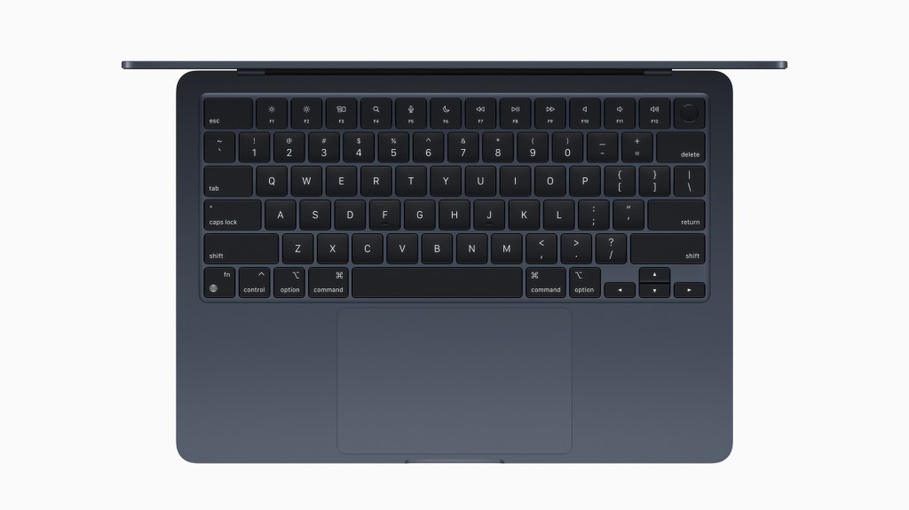 M3 MacBook Air keyboard