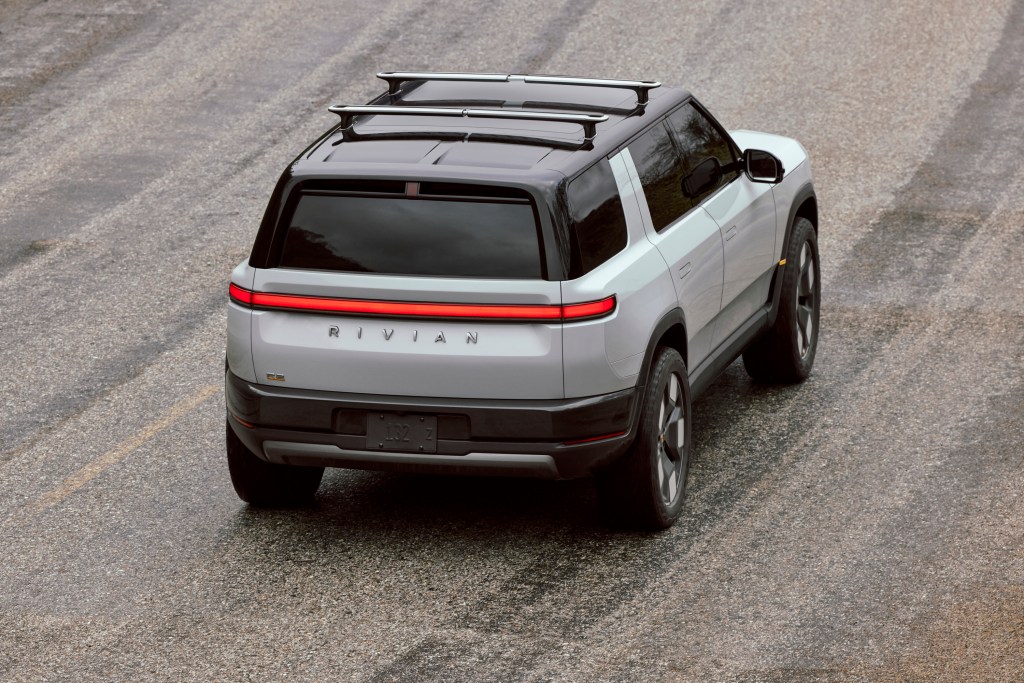 Rear of the Rivian R2