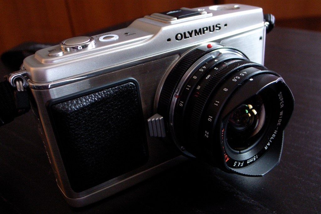 Olympus Pen E-P1
Credit: Antony Shepherd on Flickr
CC BY-ND 2.0 DEED Attribution-NoDerivs 2.0 Generic licence
