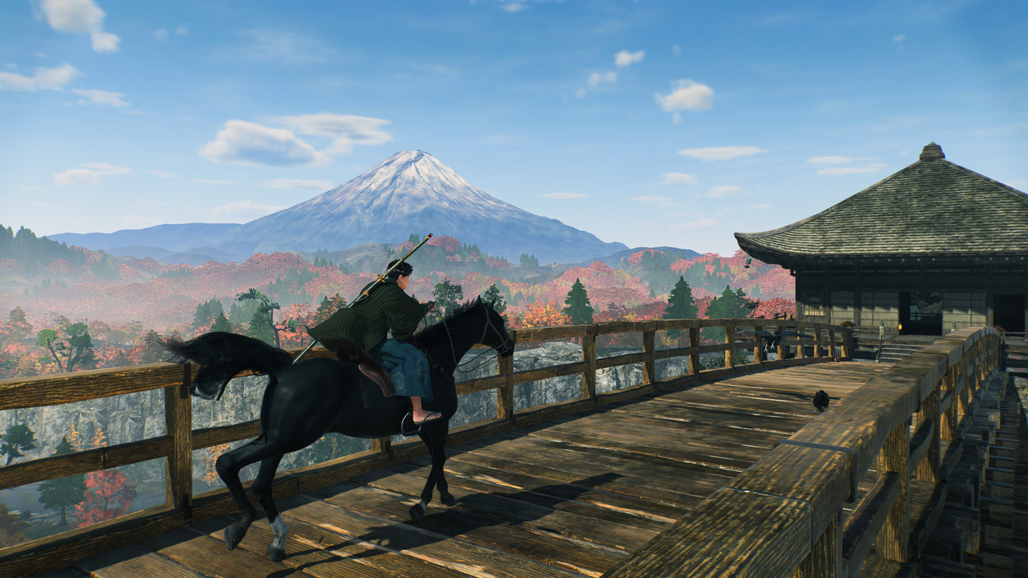 Rise of the Ronin review horse riding