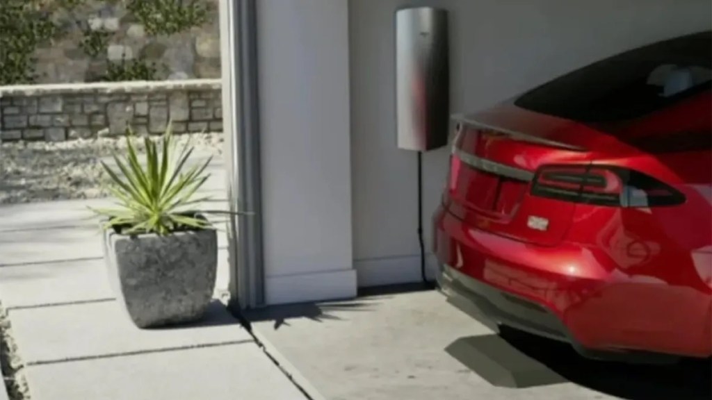 Tesla wireless charging pad