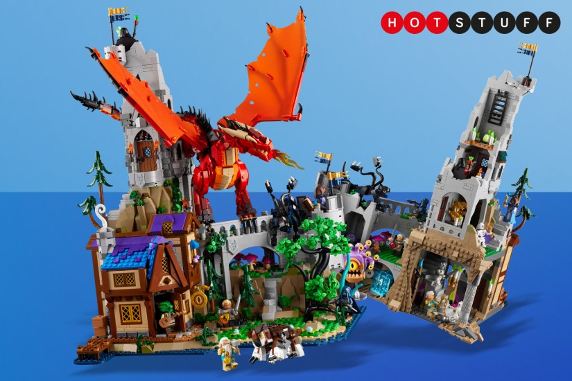 Check out the incredible Dungeons & Dragons Lego set – but you’ll need a dragon’s hoard to buy one